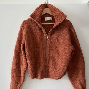 Wilfred Free Gwyneth full-zip sweater - Alpaca - Small